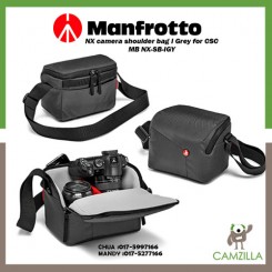 Manfrotto NX camera shoulder bag I Grey for CSC MB NX-SB-IGY